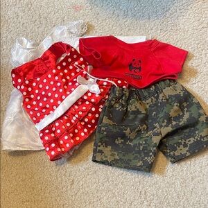 Build a Bear clothing Bundle